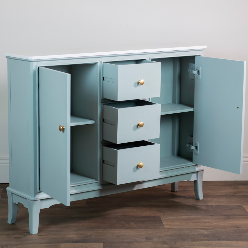 Monroe Slim Sideboard with Marble Top - Sage TL7229 Tara Lane Mulligans of Ballaghaderreen