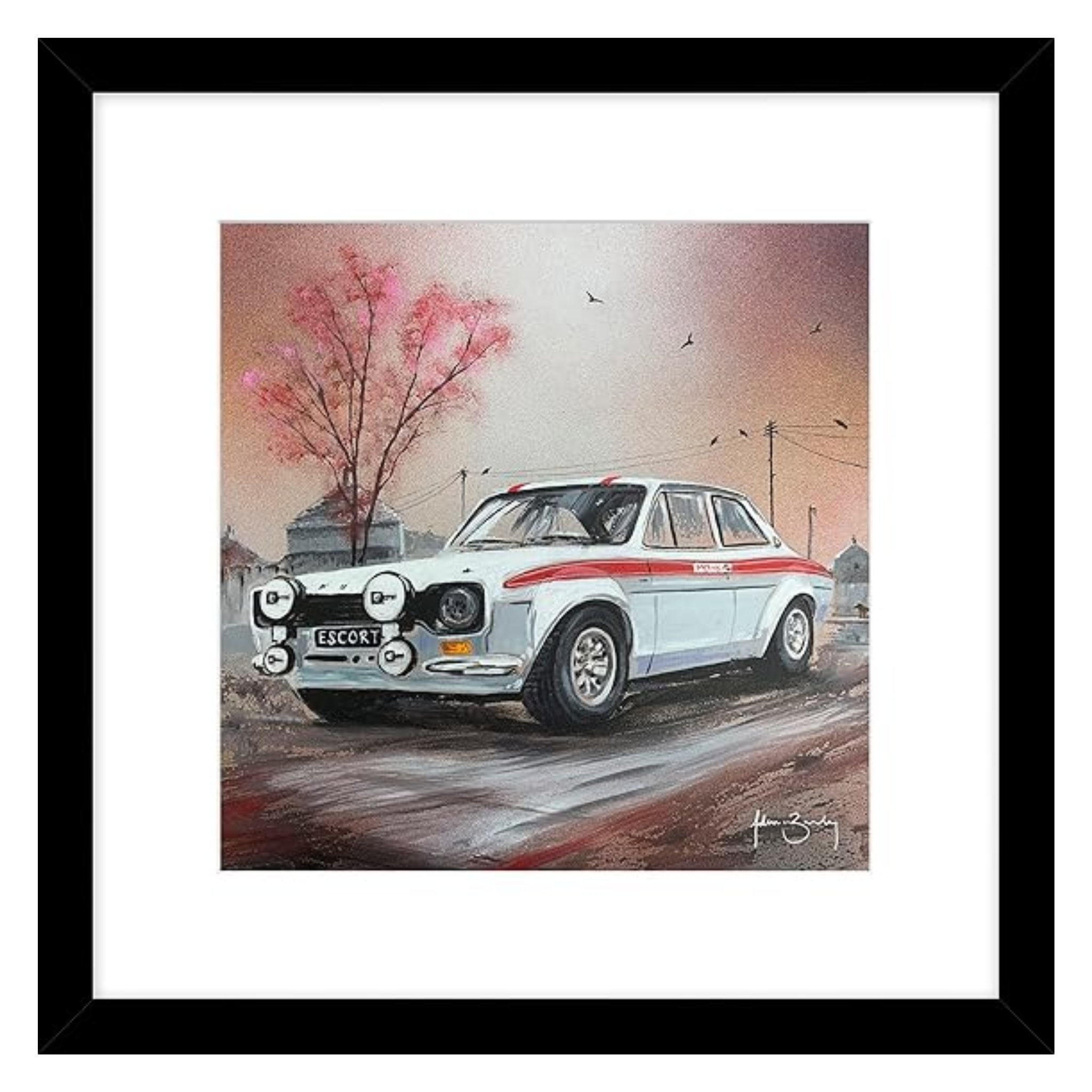 Mud Slinger Framed Print AK10925 Mulligans of Ballaghaderreen