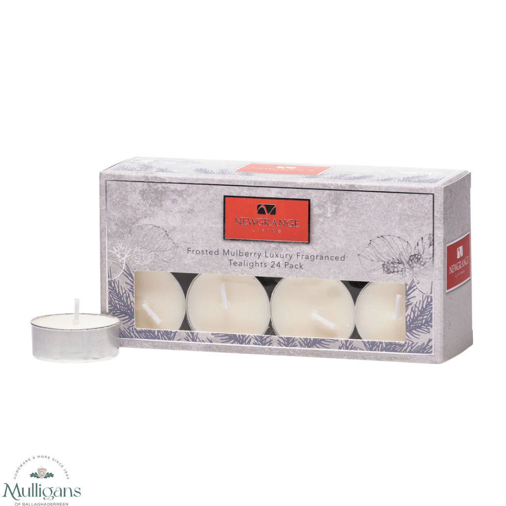 Newgrange Living - Frosted Mulberry Luxury Fragranced Tealights (24 pack) 