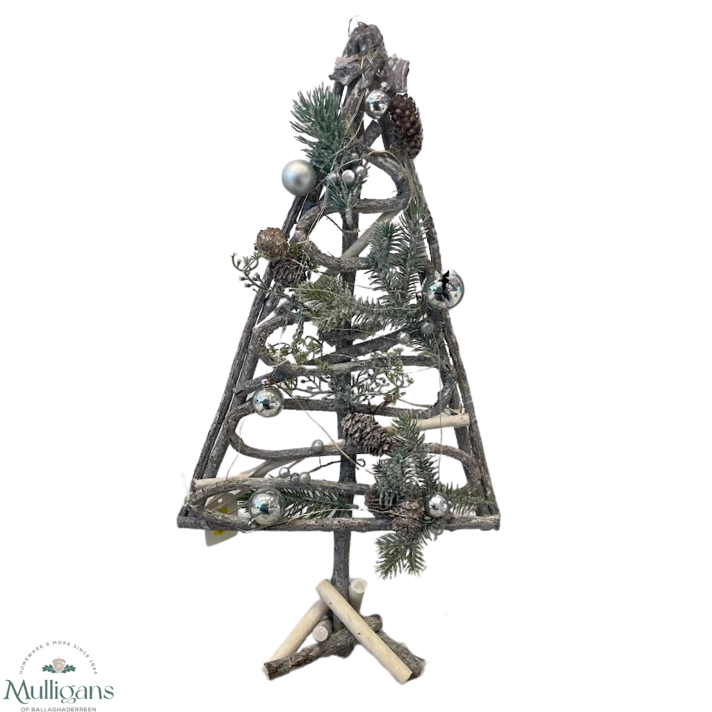 50cm Wooden Festive Christmas Tree   - Mulligans of Ballaghaderreen 