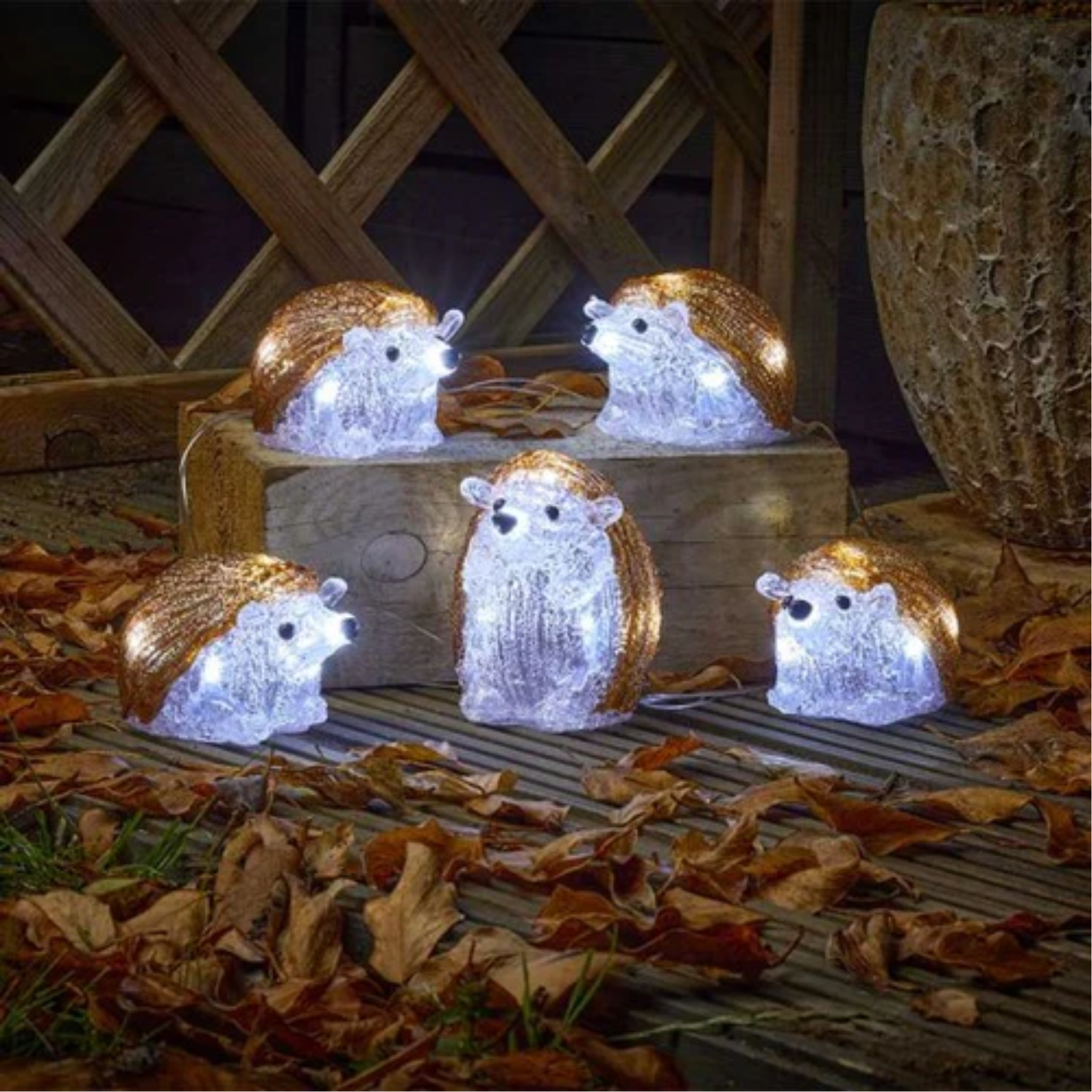 InLit Ice Hedgehogs - Set of 5 2515037 Smart Garden Mulligans of Ballaghaderreen