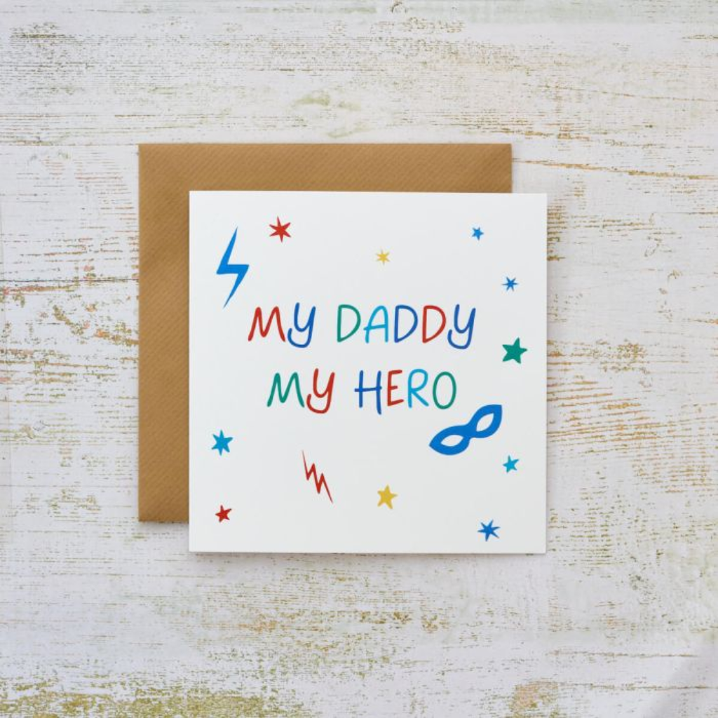 "My Daddy My Hero" Card 4DA140 Richard Langs Mulligans of Ballaghaderreen