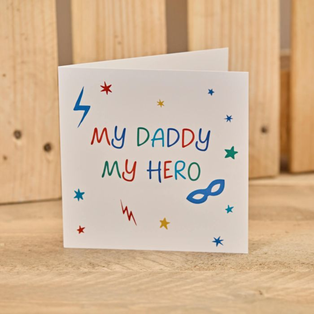 "My Daddy My Hero" Card 4DA140 Richard Langs Mulligans of Ballaghaderreen