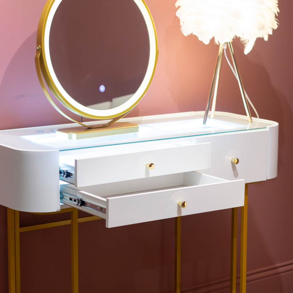 Nadia Plus Dressing Table Set - White TL6967 Tara Lane Mulligans of Ballaghaderreen