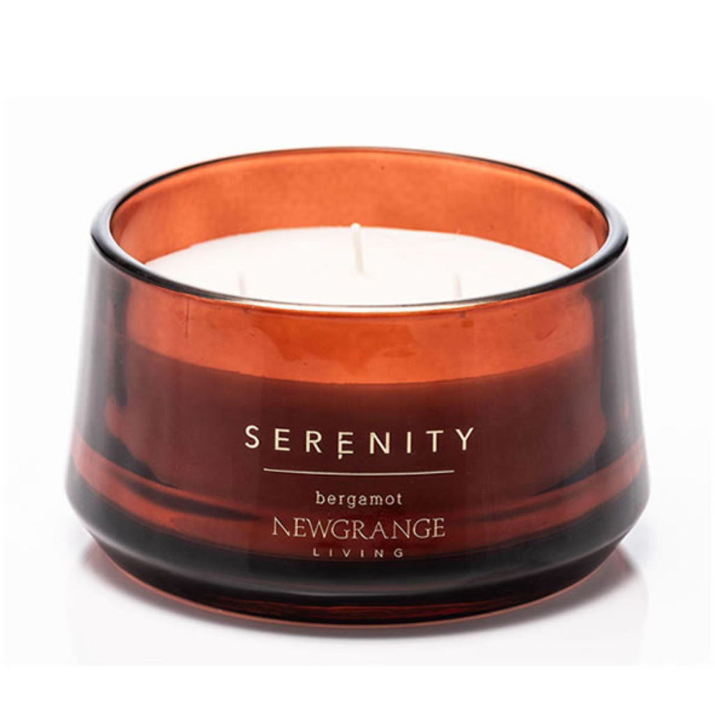 Newgrange Bergamot Luxury Candle 3 wick 9197 Kirkwood Mulligans of Ballaghaderreen