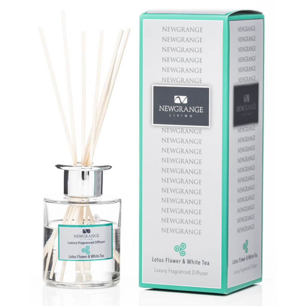 Newgrange Lotus Flower & White Tea Luxury Diffuser 9186 Kirkwood Mulligans of Ballaghaderreen
