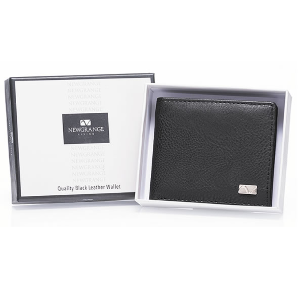 Newgrange Men's Wallet, Black 400050 Kirkwood Mulligans of Ballaghaderreen