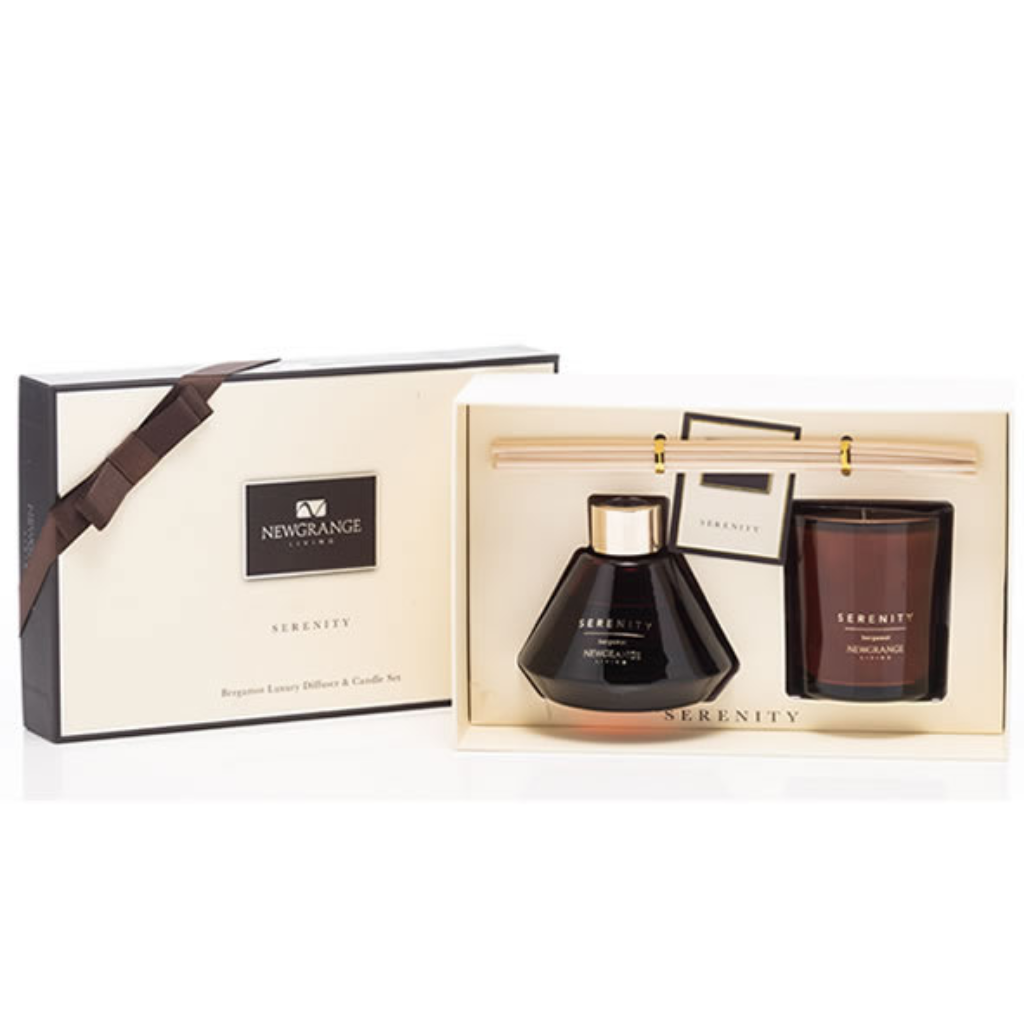  Newgrange Serenity Bergamot Luxury Candle & Diffuser Set 9196 Kirkwood Mulligans of Ballaghaderreen