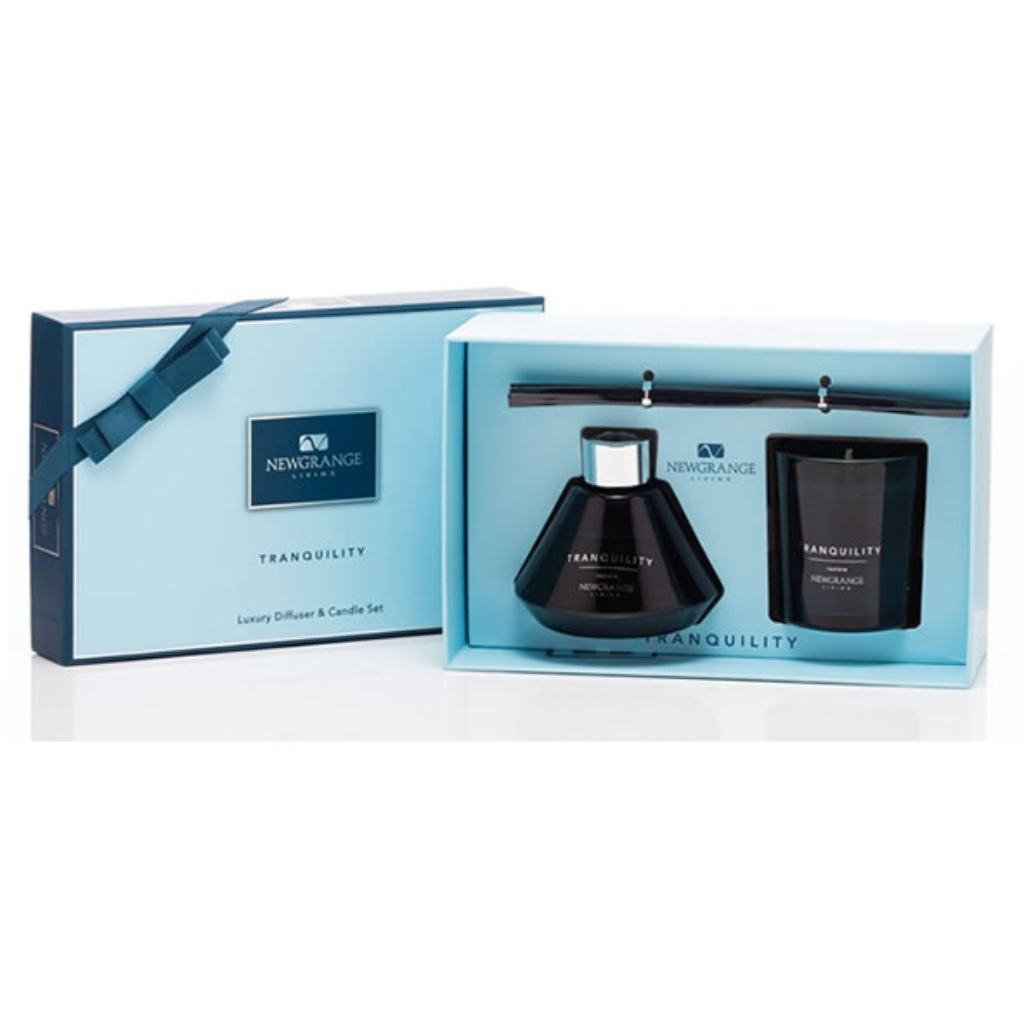Newgrange Tranquillity Restore Luxury Candle & Diffuser Set 9156 Kirkwood Mulligans of Ballaghaderreen