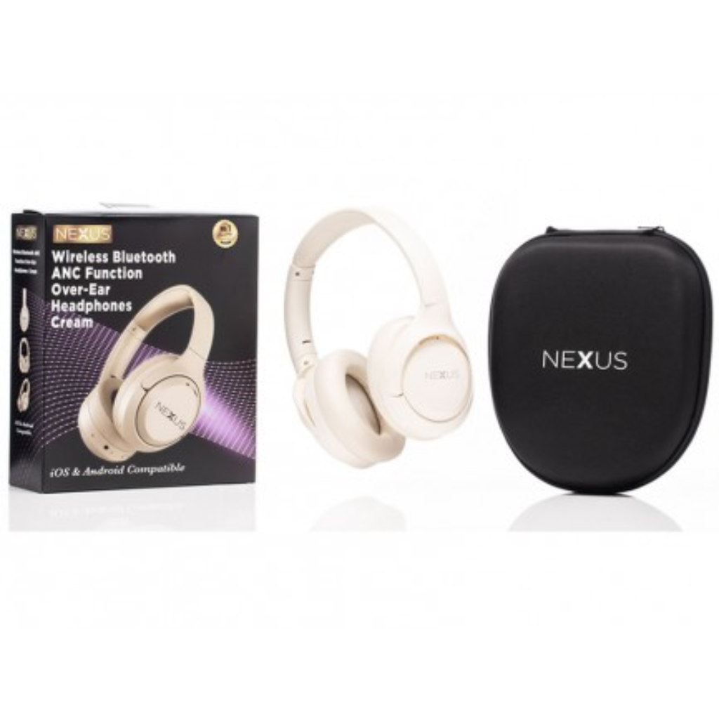 Nexus Wireless Bluetooth ANC Function Over-Ear Headphones - Cream NX101 Kirkwood Mulligans of Ballaghaderreen