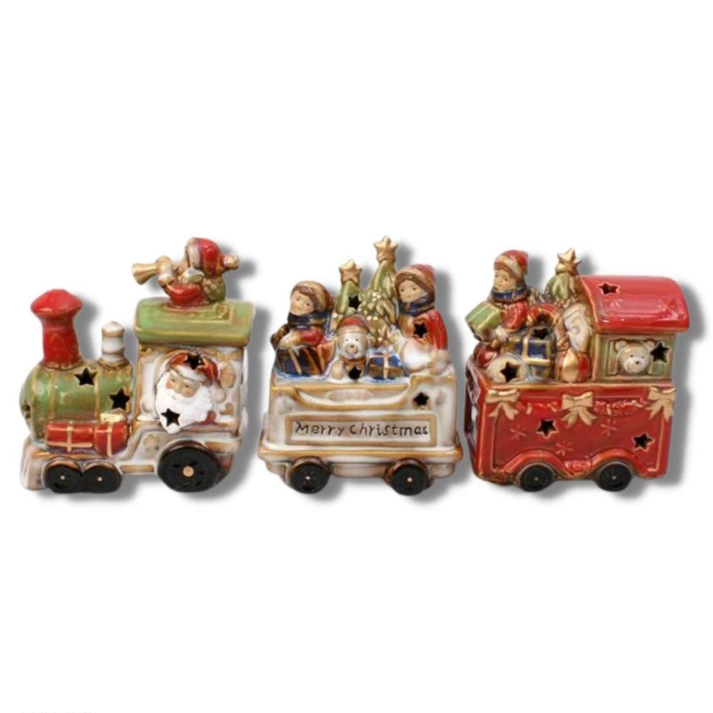 Nostalgia 3 piece ceramic train set 690260  - Mulligans of Ballaghaderreen 