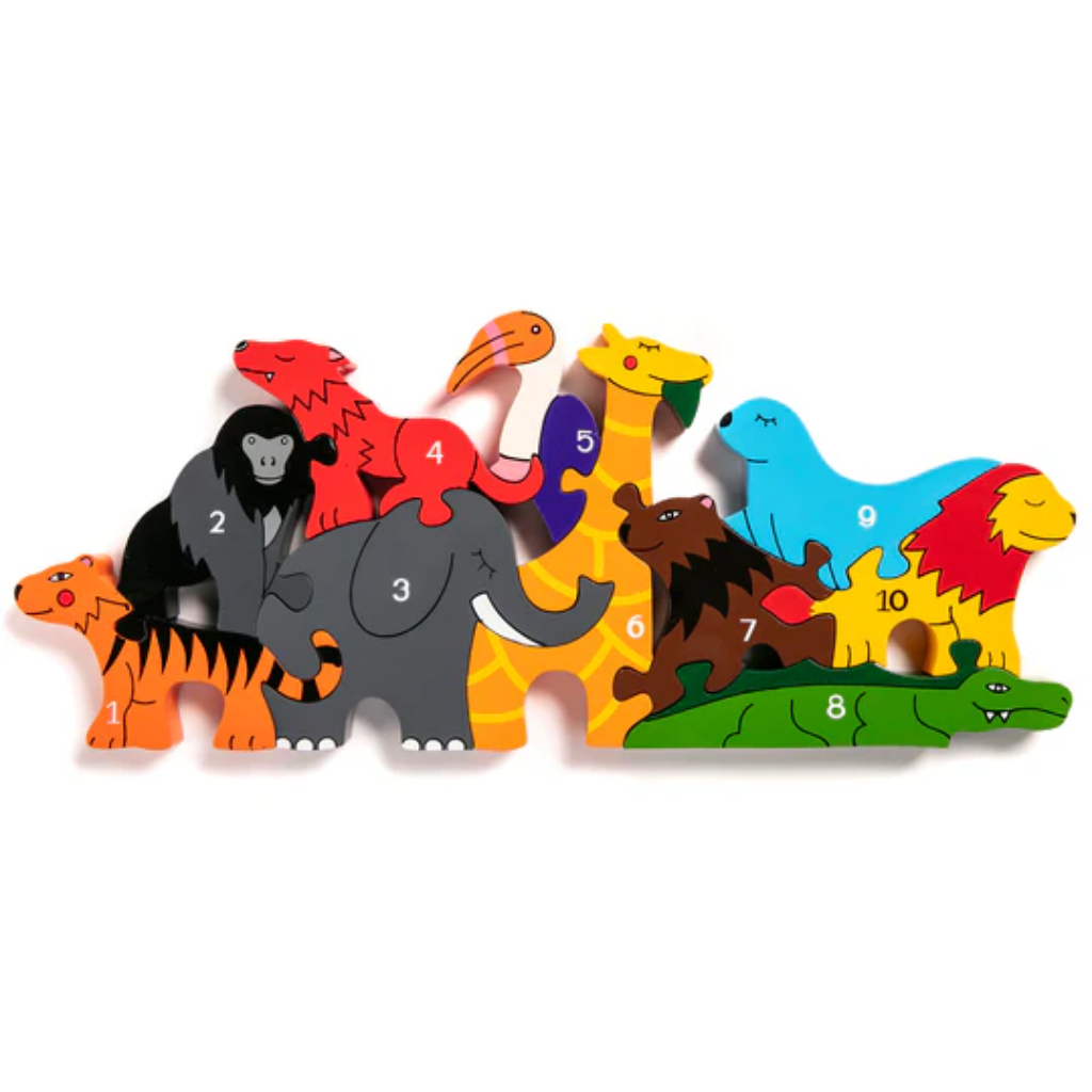 Number Zoo Jigsaw Puzzle NZO194 Alphabet Jigsaws Mulligans of Ballaghaderreen