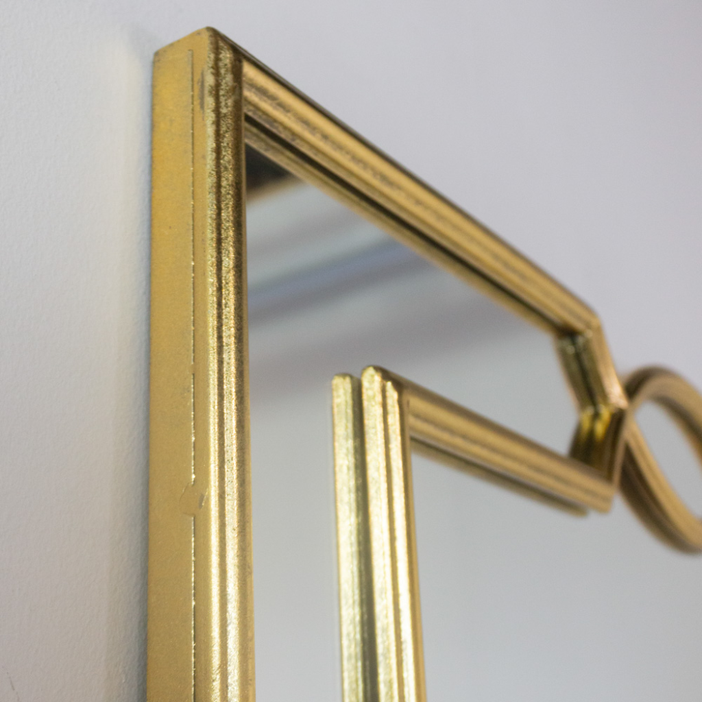 Odessa Square Mirror Gold 80cm TL6447 Tara Lane Mulligans of Ballaghaderreen