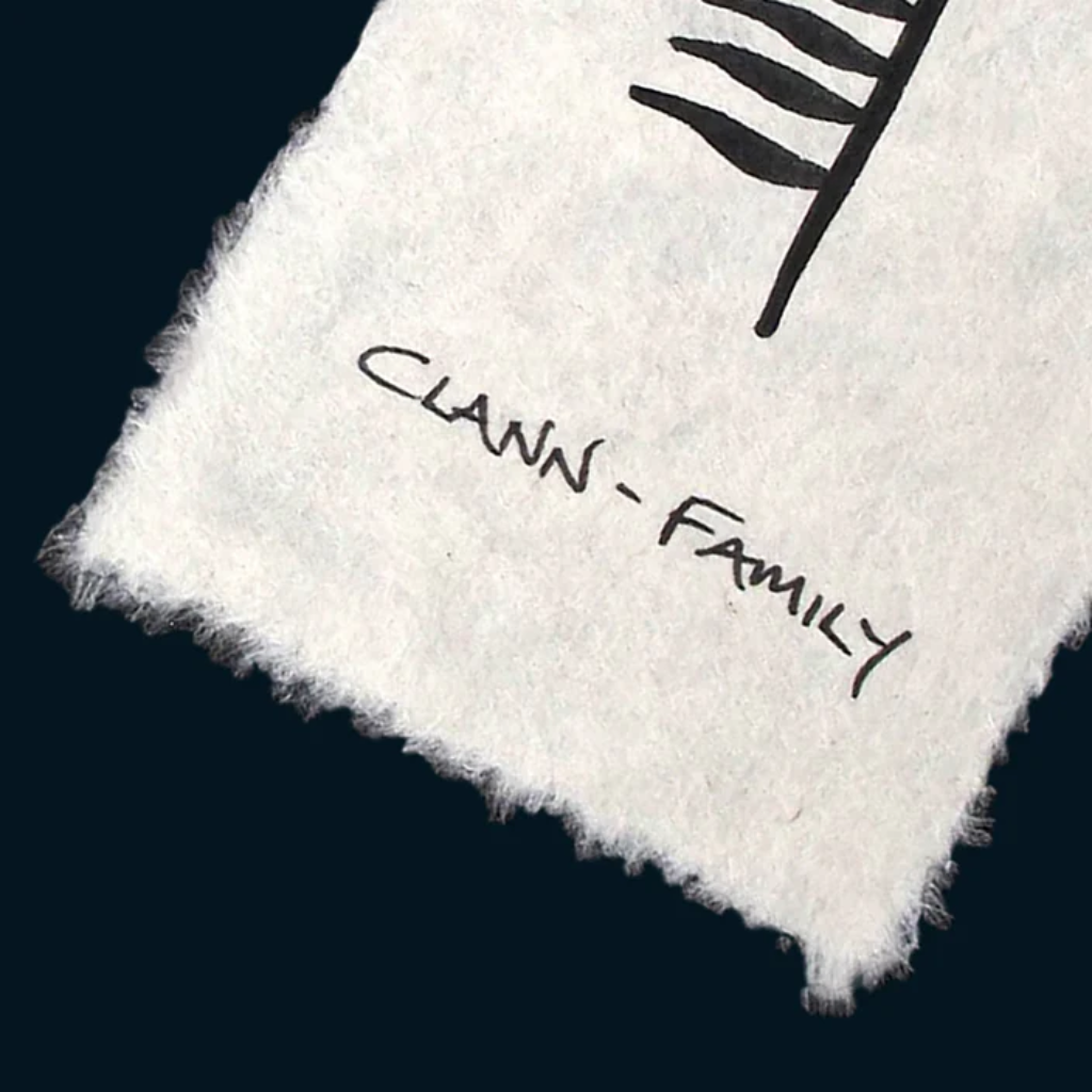 Ogham Wish - Clann/Family OWCF Ogham Wish Mulligans of Ballaghaderreen