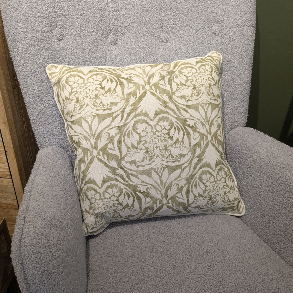 Olive Dove Feather Scatter Cushion ODFSC Millford Linen Mulligans of Ballaghaderreen 