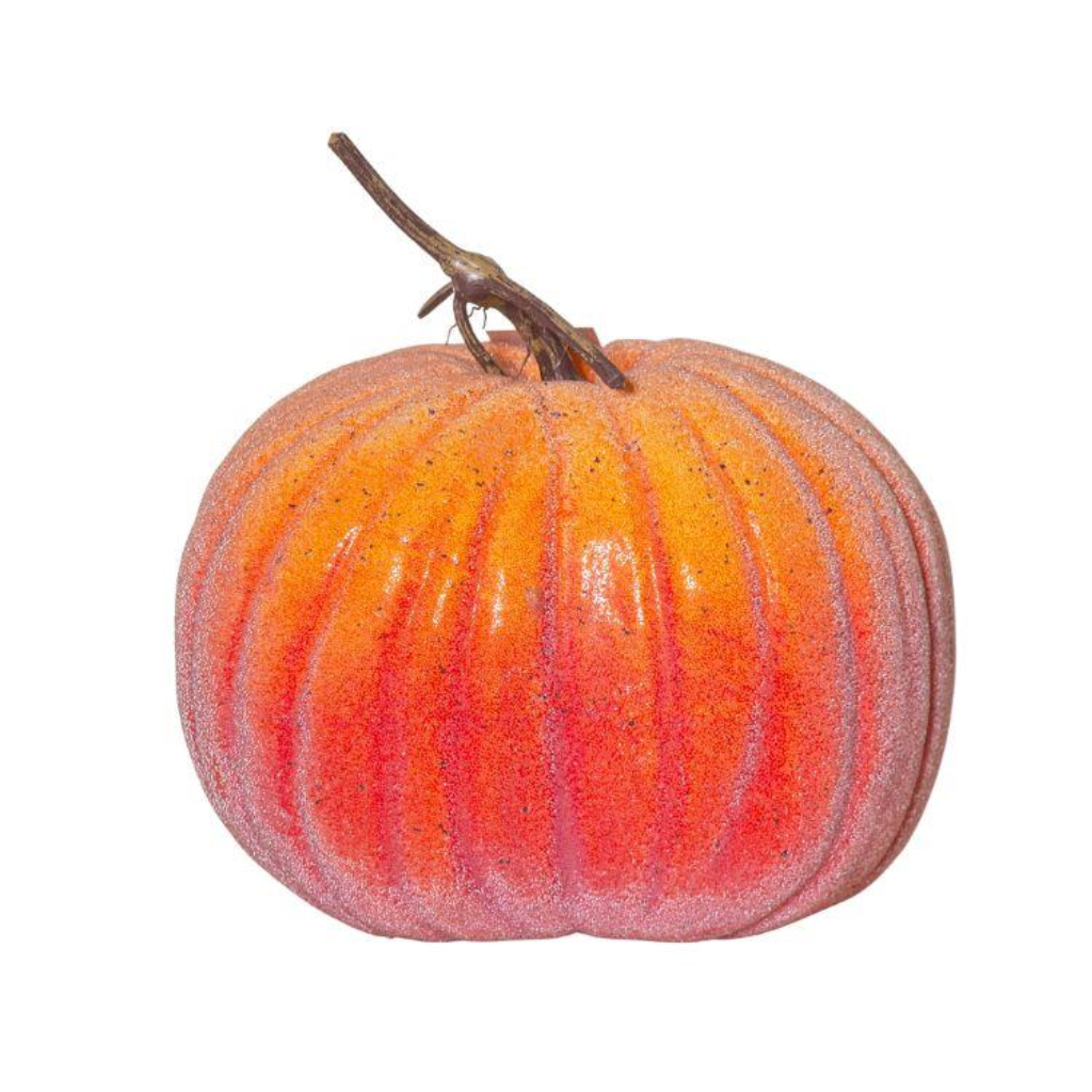 Orange Beaded Pumpkin Y54.A44879 Harold Elmes Mulligans of Ballaghaderreen