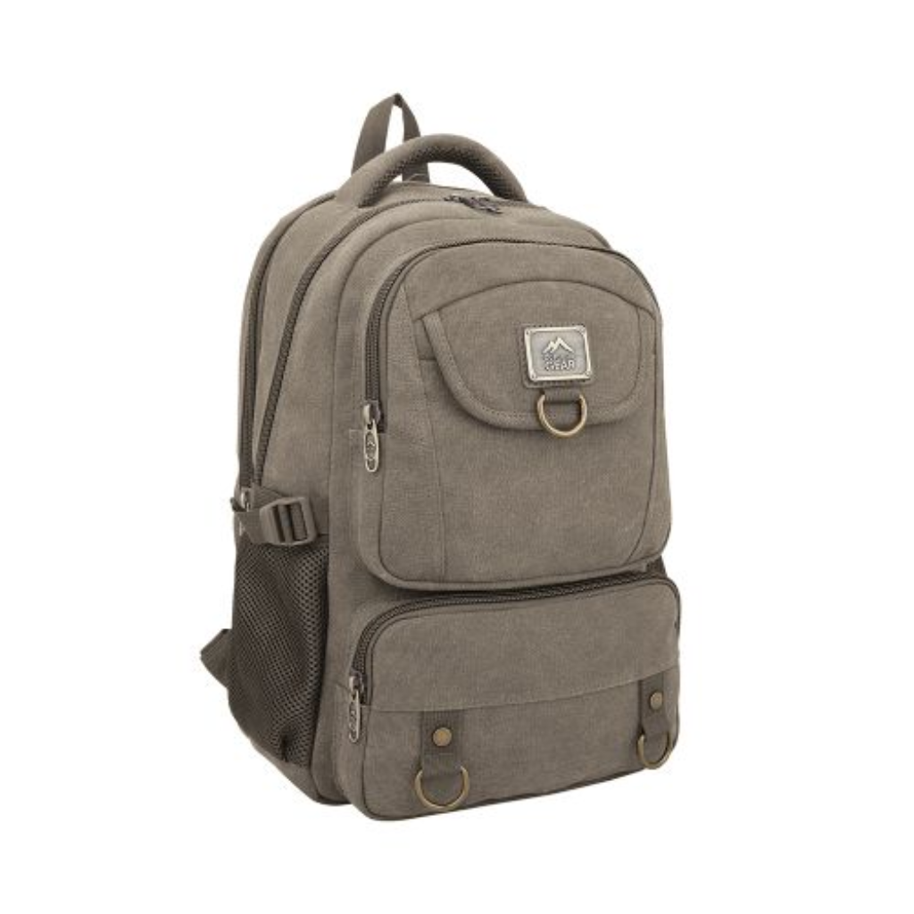 Outdoor Gear Canvas Backpack  - Olive 1556Olive Outdoor Gear Mulligans of Ballaghaderreen
