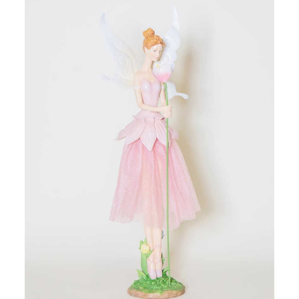Pink Fairy With Flower Y22.S44536 Harold Elmes Mulligans of Ballaghaderreen
