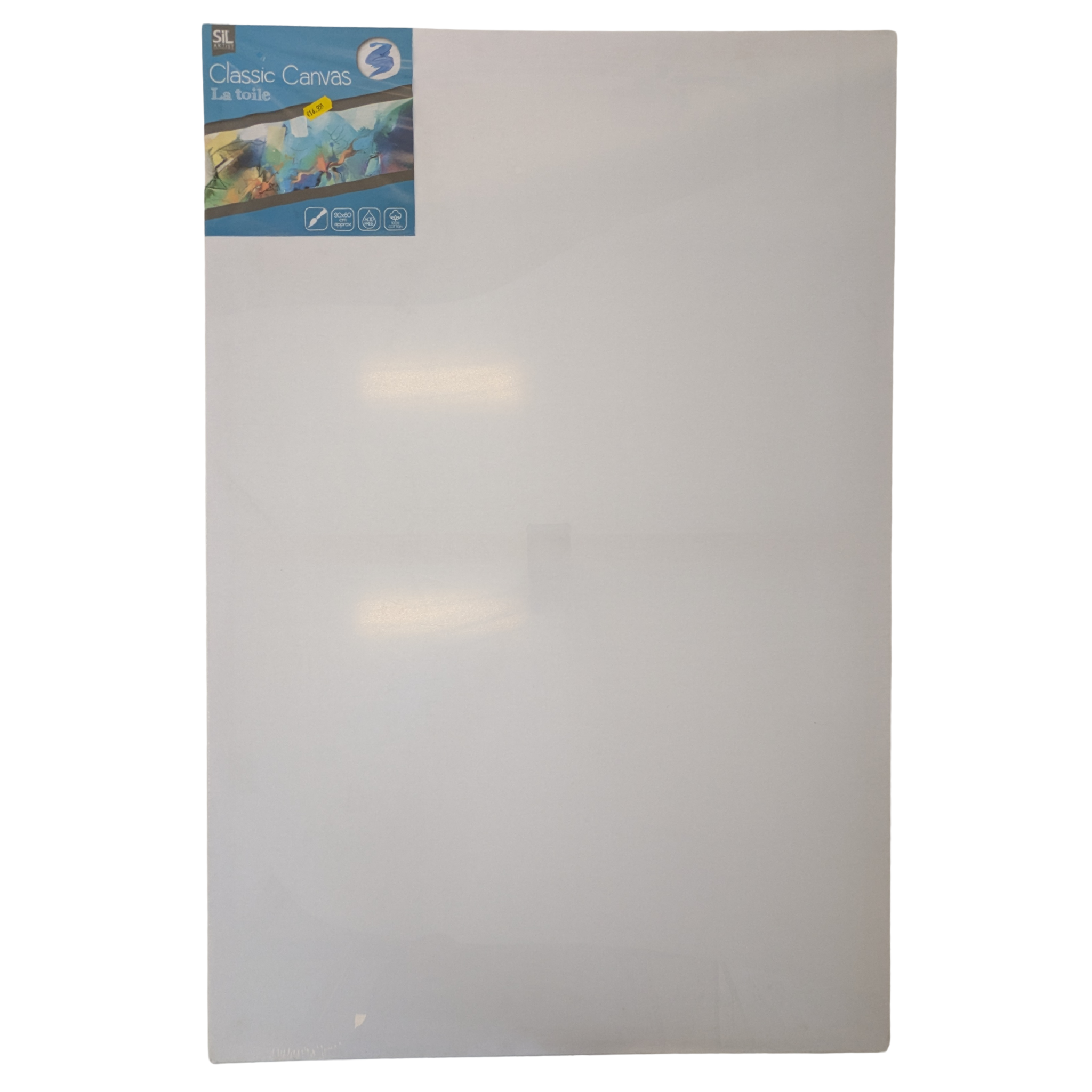 Plain White Canvas - 90x60cm AR0033 Sifcon Mulligans of Ballaghaderreen