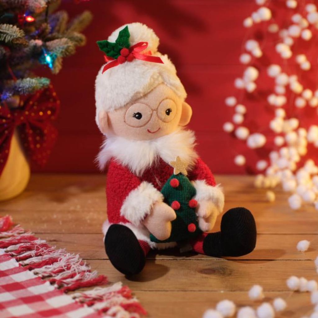 Plush MRS Claus Shelf Sitter 4EC180 Richard Langs Mulligans of Ballaghaderreen