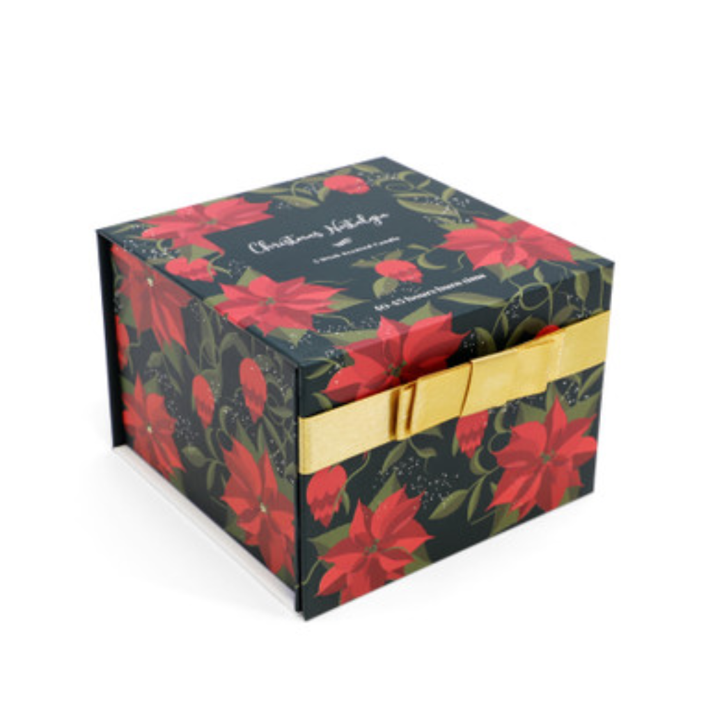 Poinsettia 3 Wick Candle – Christmas Nostalgia 155862 Tipperary Crystal -  Mulligans of Ballaghaderreen 