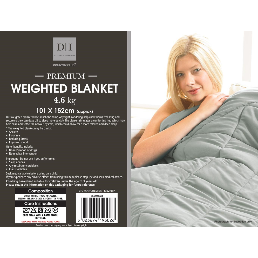 Premium 4.6kg Weighted Blanket BLS193033 Beam Feature Mulligans of Ballaghaderreen