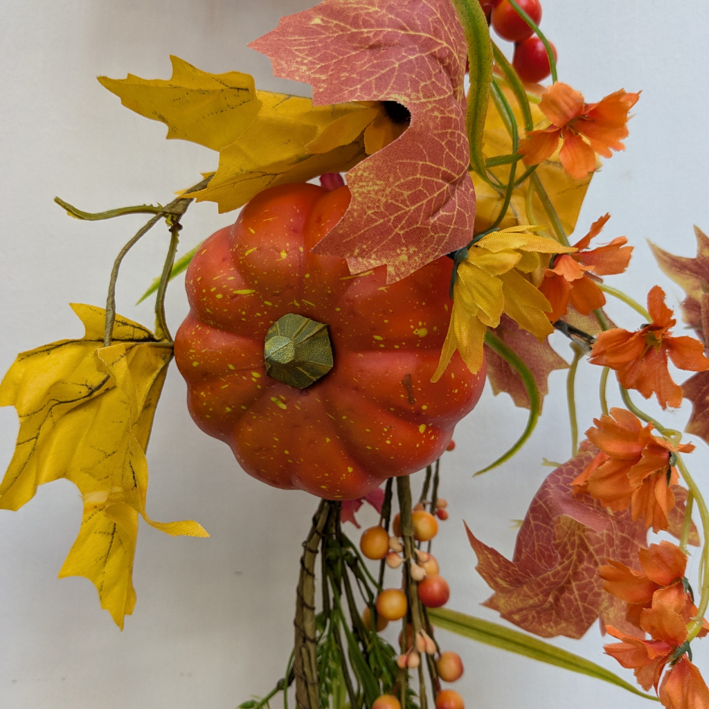 Pumpkin Autumn Garland - 5 Foot Y31 40866 Tara Lane Mulligans of Ballaghaderreen