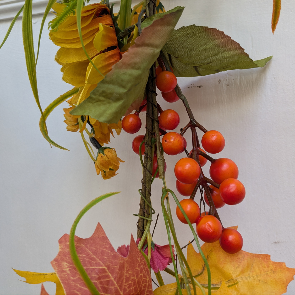 Pumpkin Autumn Garland - 5 Foot Y31 40866 Tara Lane Mulligans of Ballaghaderreen