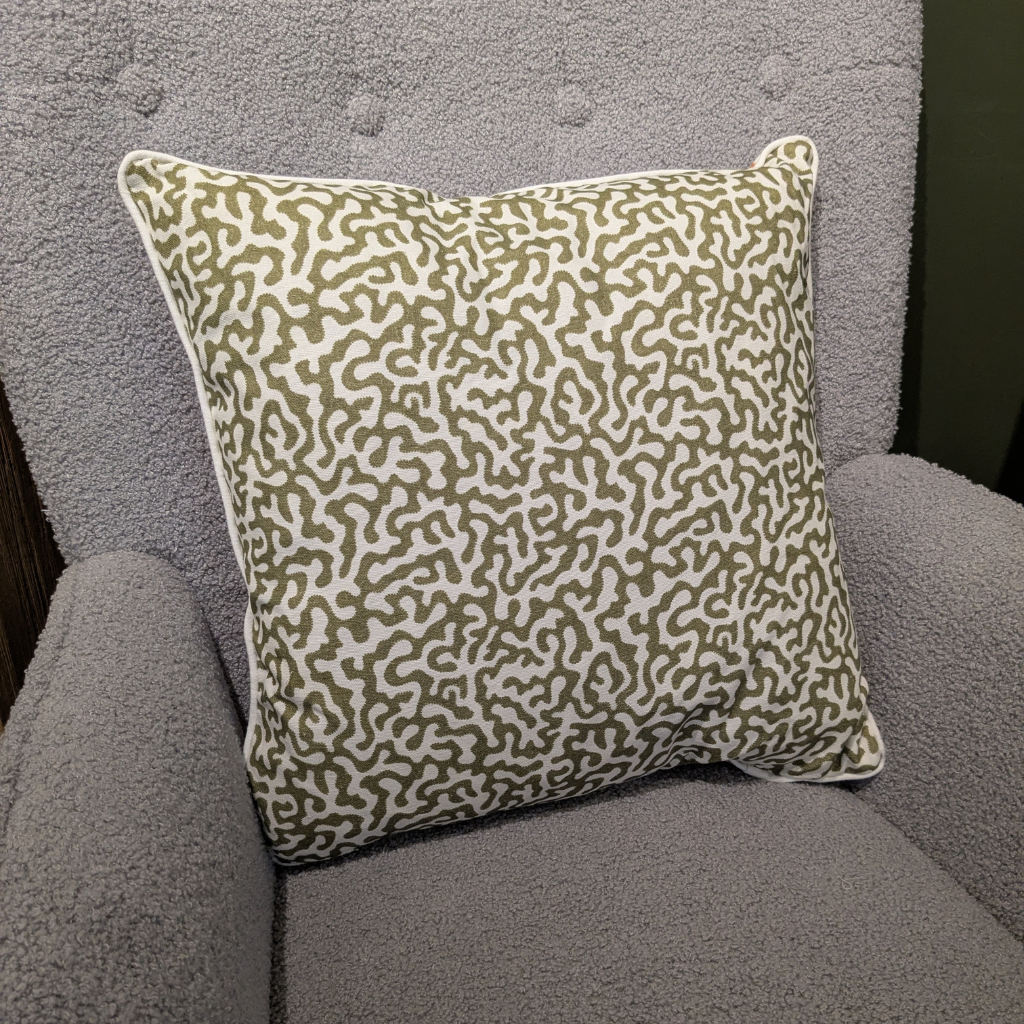 Puzzle Monkey Feather Scatter Cushion