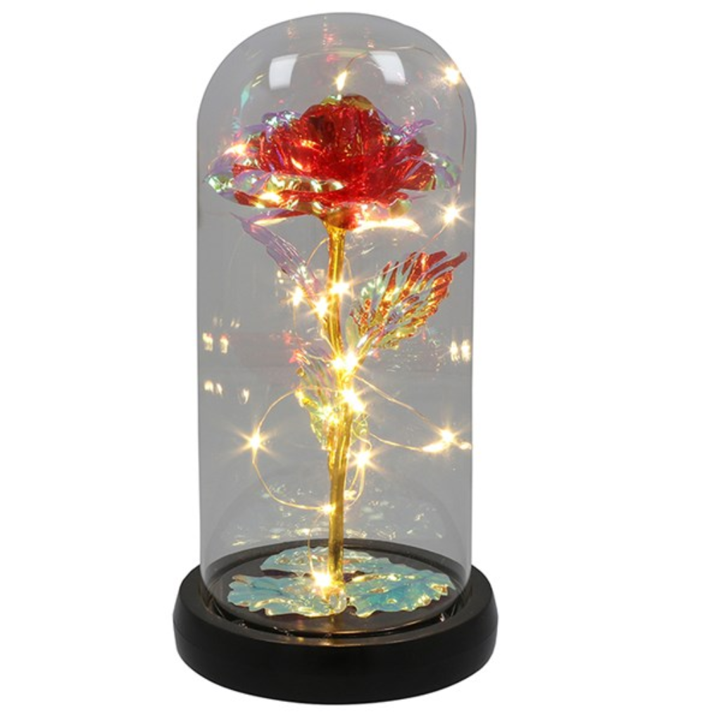 Radiant Red Rose in LED Dome JD 345685 Joe Davies Mulligans of Ballaghaderreen