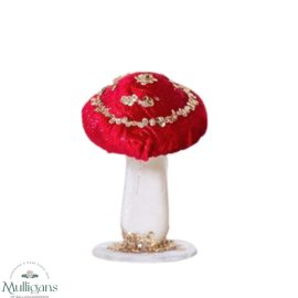 Red and Gold Toadstool Large -   Y24.C2627 -Harold Elmes Mulligans of Ballaghaderreen