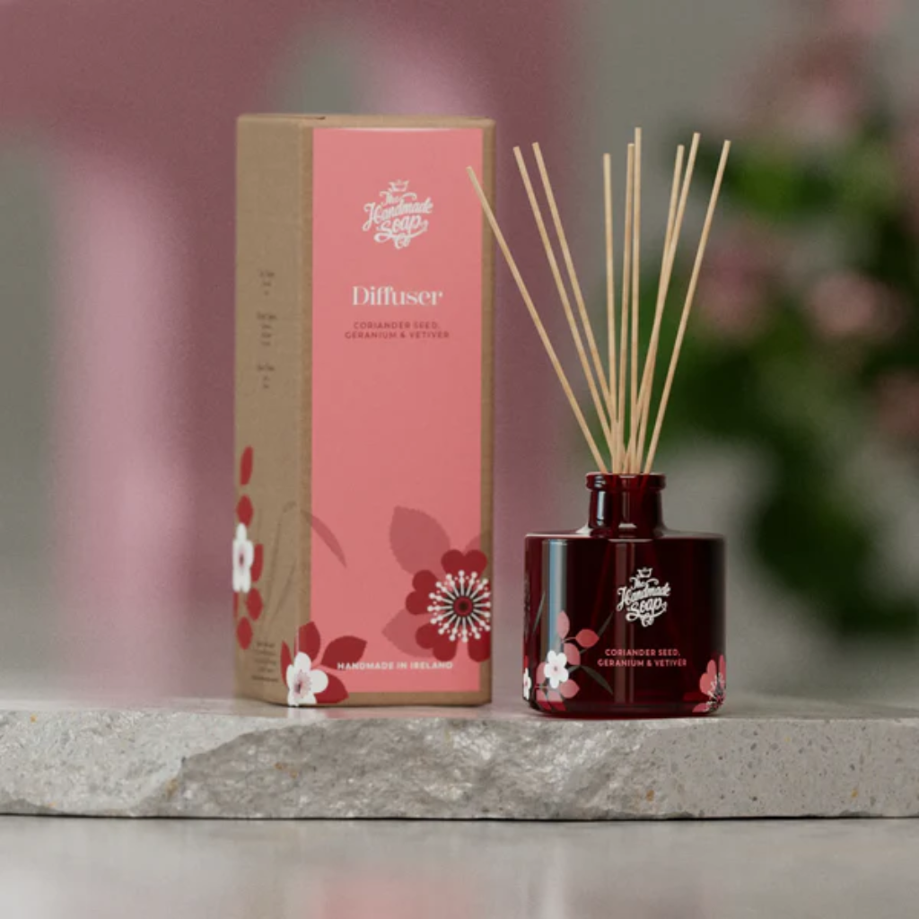 Reed Fragrance Diffuser - Coriander Seed, Geranium & Vetiver | 200ml ...