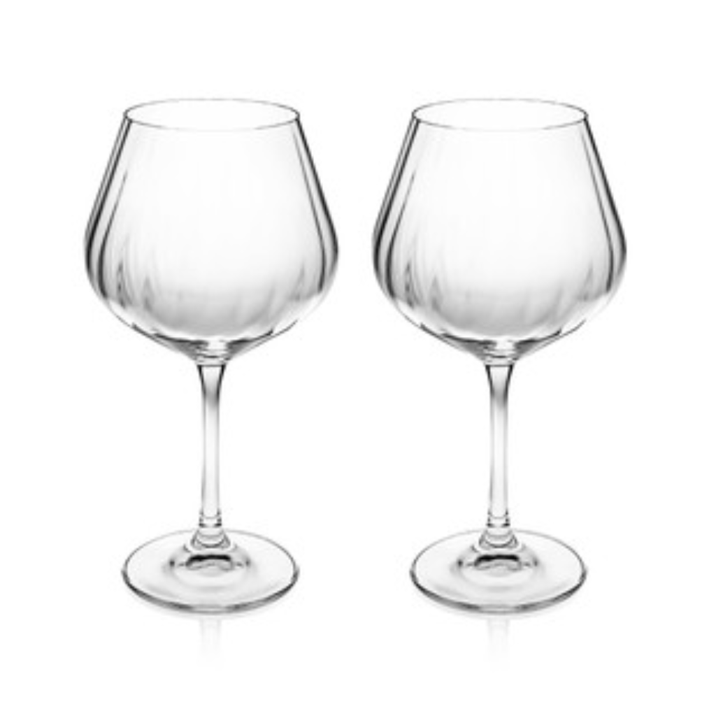 Ripple Gin & Tonic Set of 2 Glasses 150638 Tipperary Crystal Mulligans of Ballaghaderreen