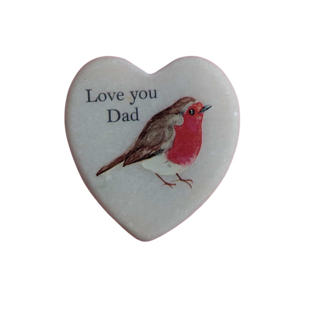 Robin Love Heart Ornament 7RF160 Richard Langs Mulligans of Ballaghaderreen