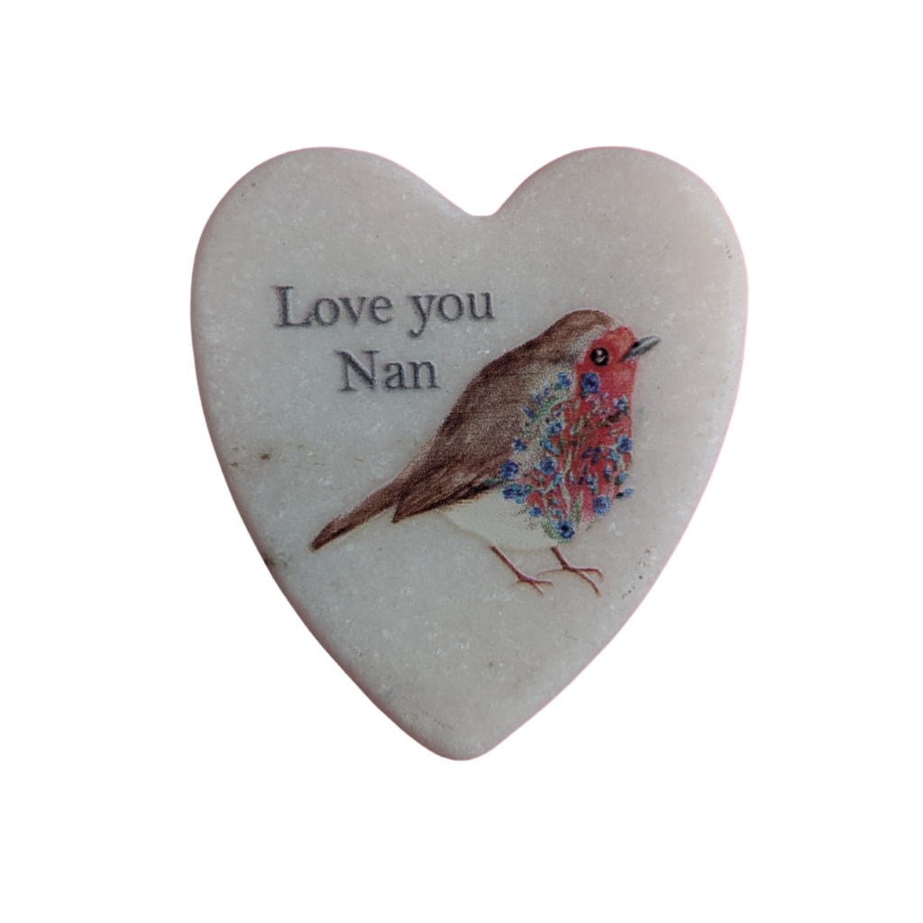 Robin Love Heart Ornament 7RF160 Richard Langs Mulligans of Ballaghaderreen