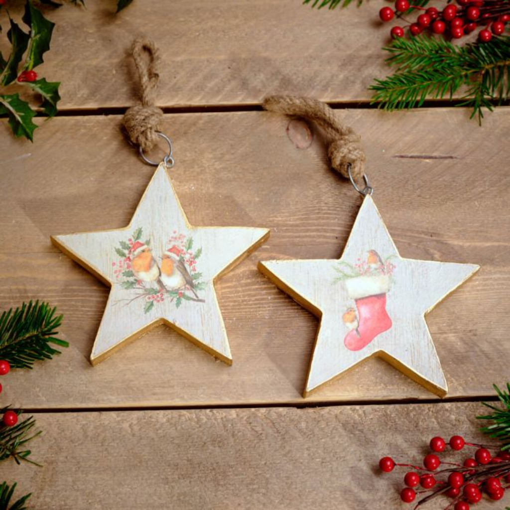 Robin Wooden Stars 8XA410 Richard Langs Mulligans of Ballaghaderreen