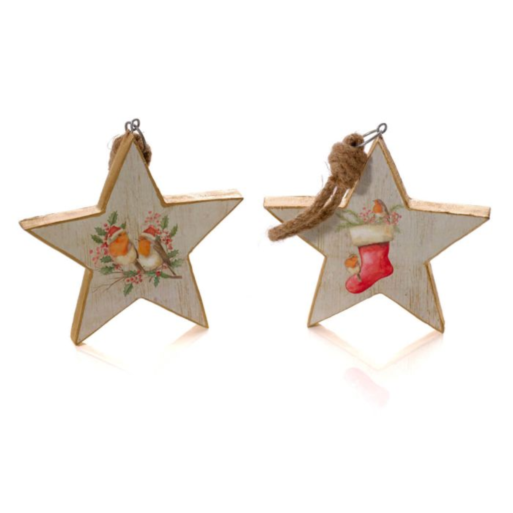 Robin Wooden Stars 8XA410 Richard Langs Mulligans of Ballaghaderreen