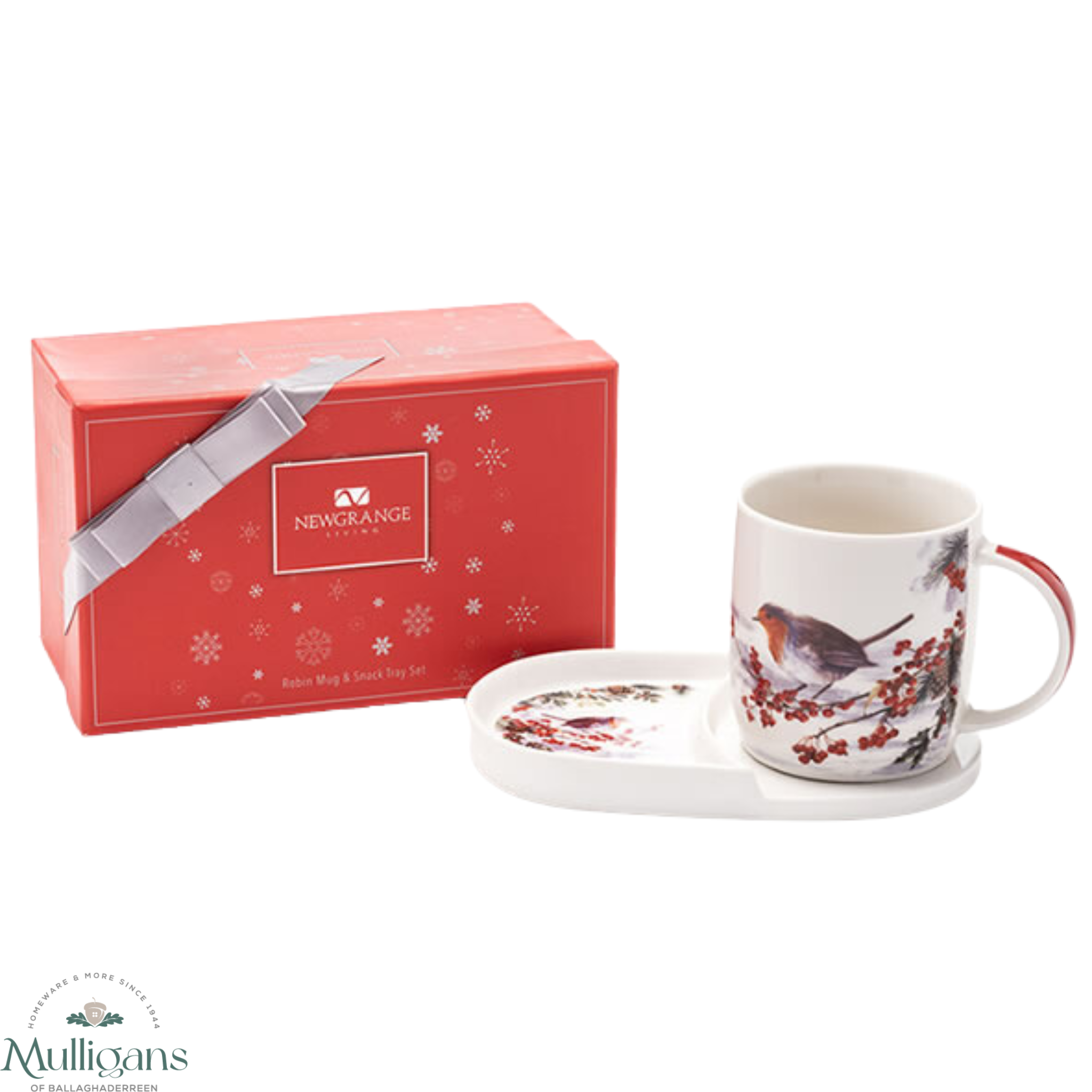Robin Mug & Snack Tray Set 30257R Kirkwood Mulligans of Ballaghaderreen 