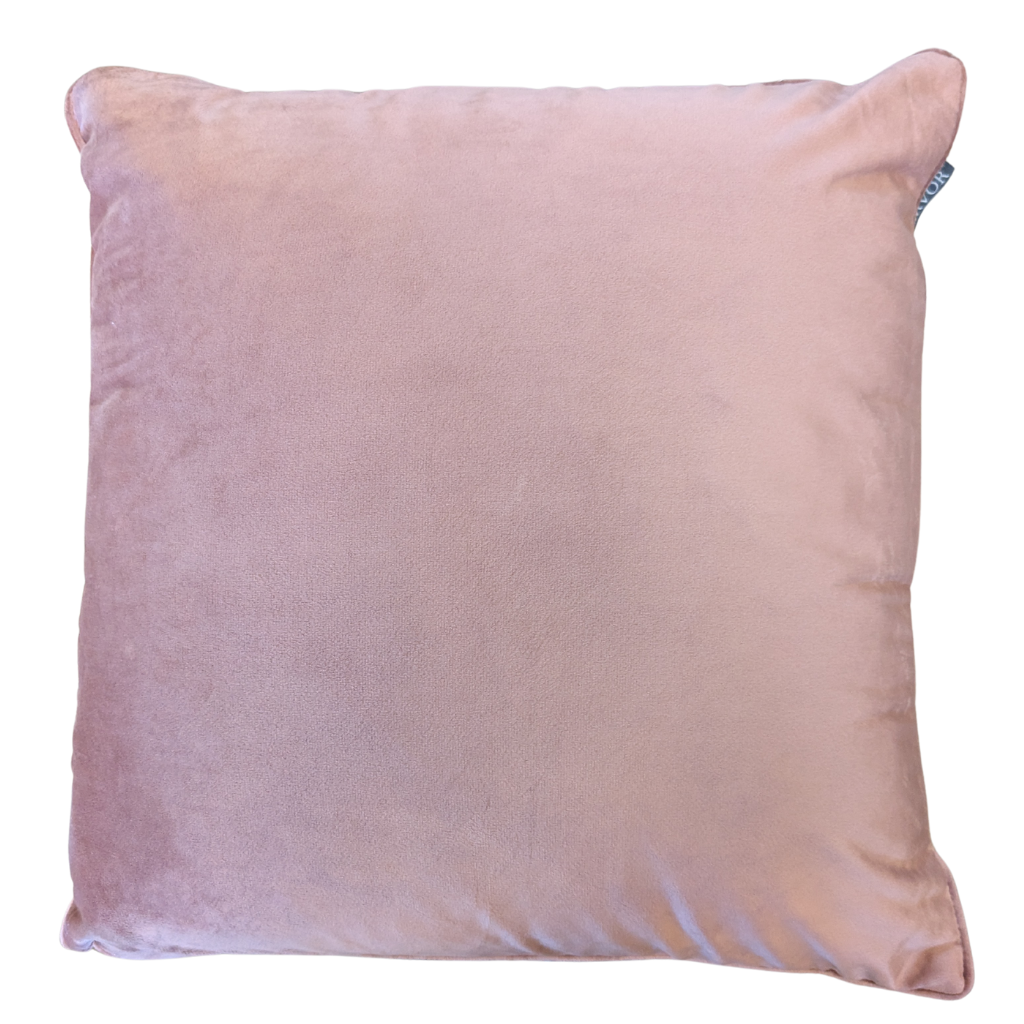 Rose Quartz Velvet Scatter Cushion