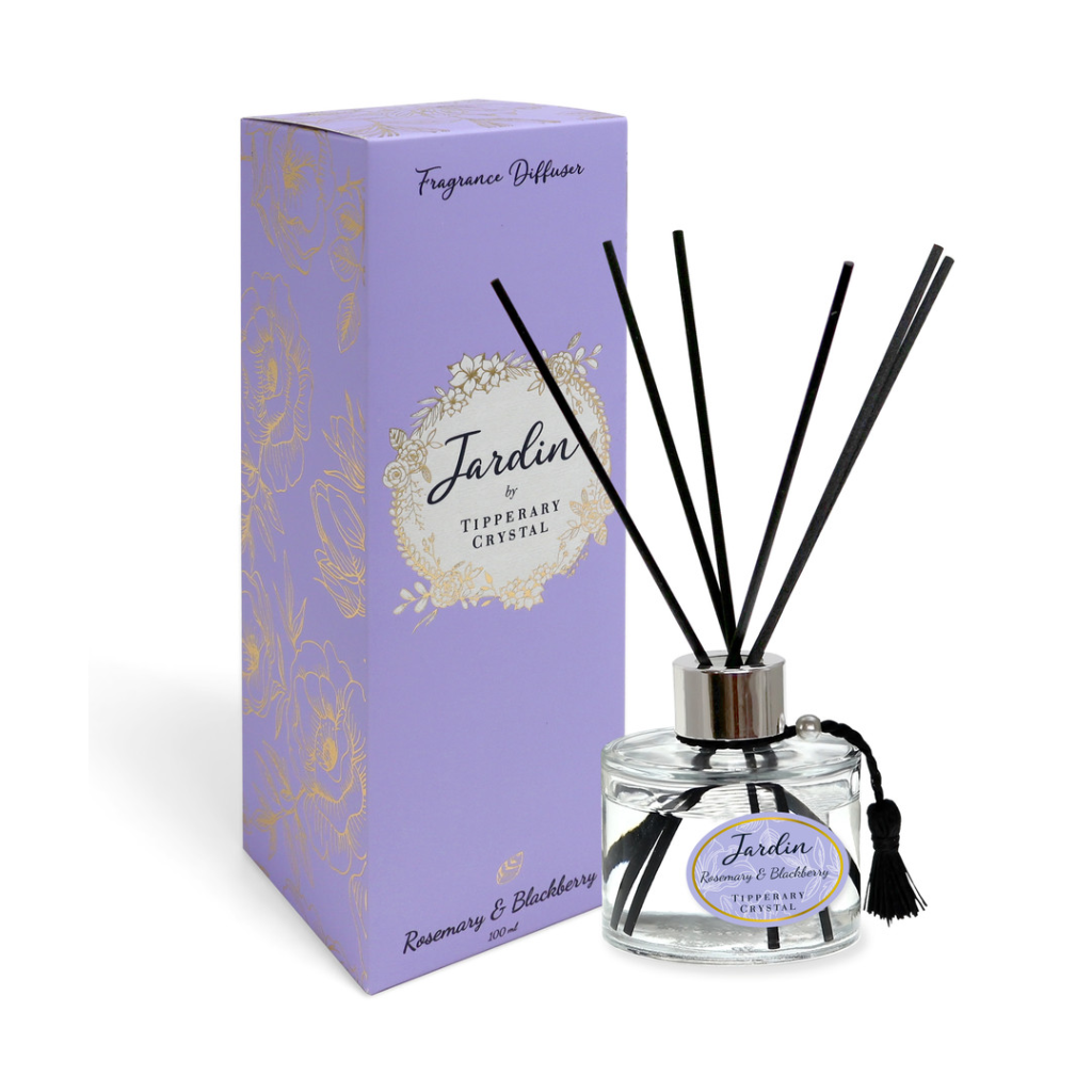 Rosemary and Blackberry Jardin Collection Diffuser 143005 Tipperary Crystal Mulligans of Ballaghaderreen