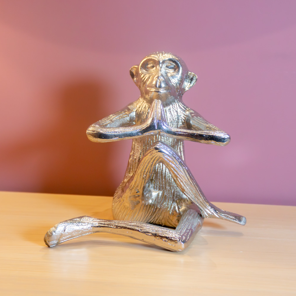 Safari Sitting Monkey - Gold TL5703 Tara Lane Mulligans of Ballaghaderreen 
