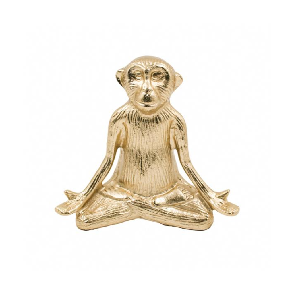 Safari Yoga Monkey - Gold TL5704 Tara Lane Mulligans of Ballaghaderreen 