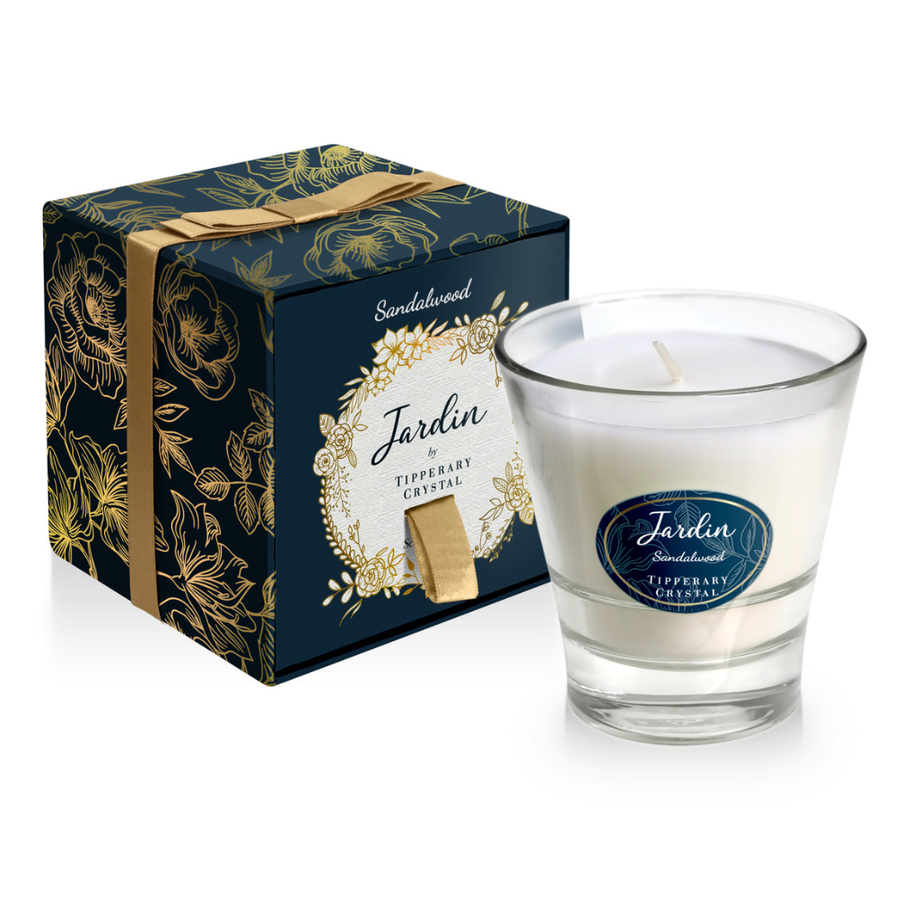 Sandalwood Jardin Collection Candle 142978 Tipperary Crystal Mulligans of Ballaghaderreen