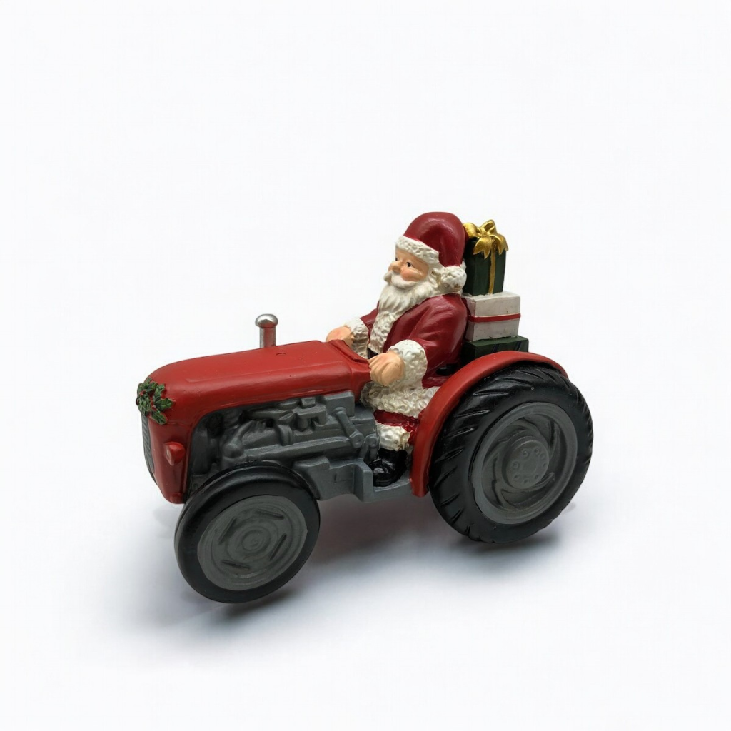Santa In Traditional Tractor 70244 Verano Mulligans of Ballaghaderreen  