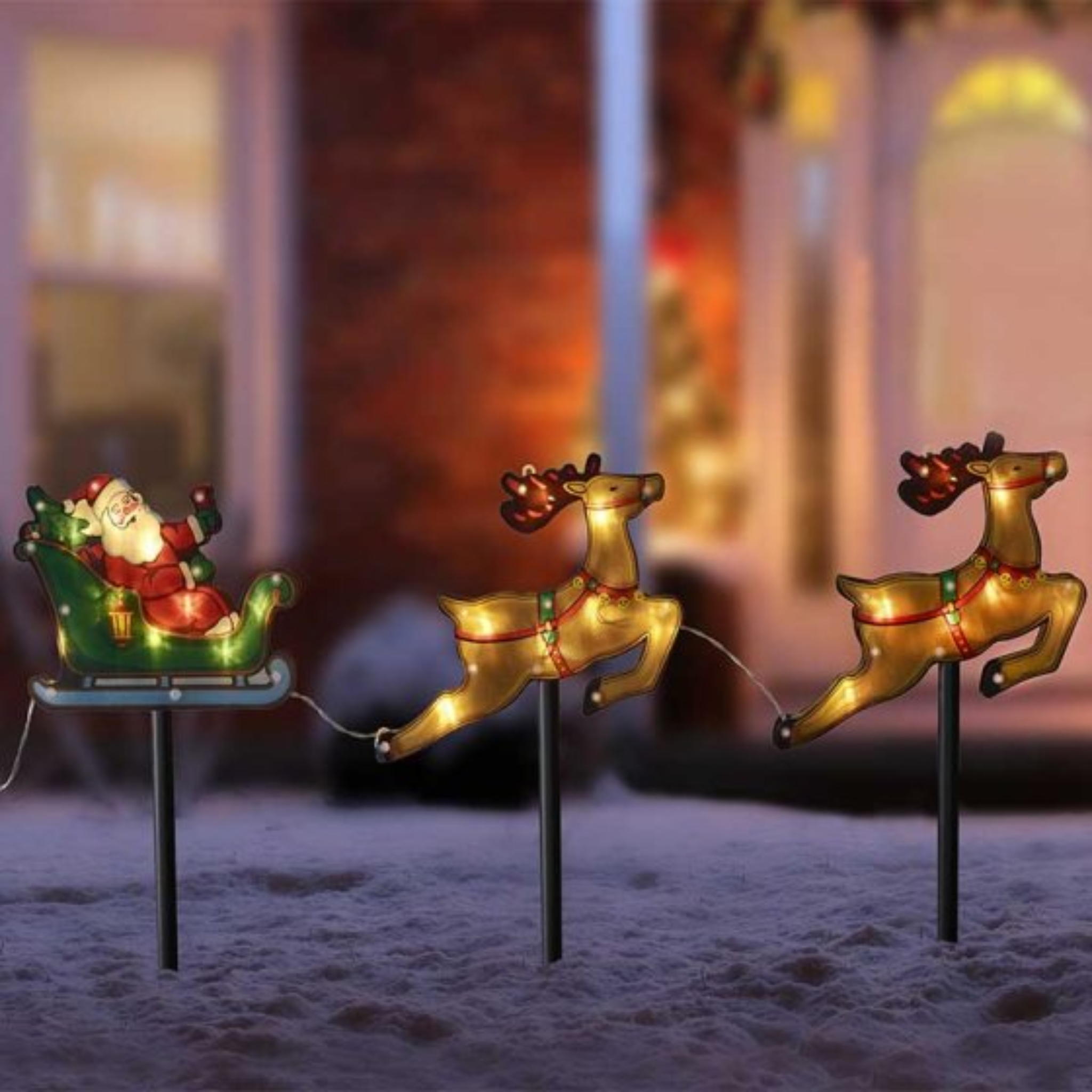SantaSleigh Stakes 2501026 Smart Garden Christmas Mulligans of Ballaghaderreen