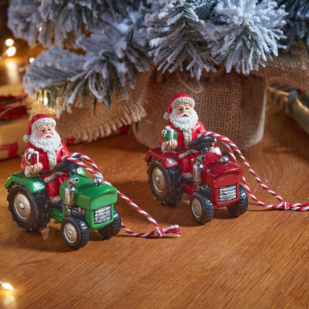 Santa Tractor Pendant, Mixed Case 2530201 Smart Garden Mulligans of Ballaghaderreen