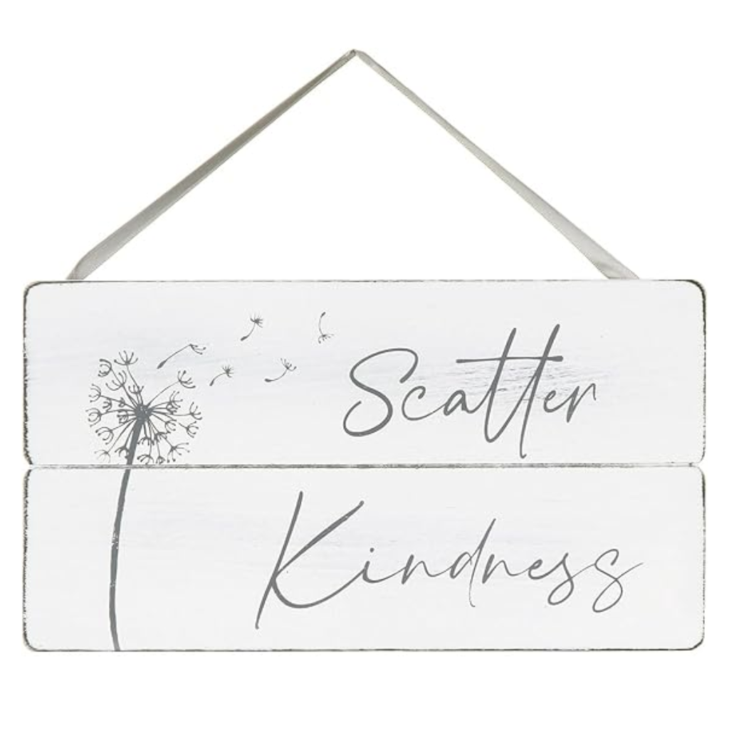 "Scatter Kindness" Dandelion Plaque 8DL305 Richard Langs Mulligans of Ballaghaderreen