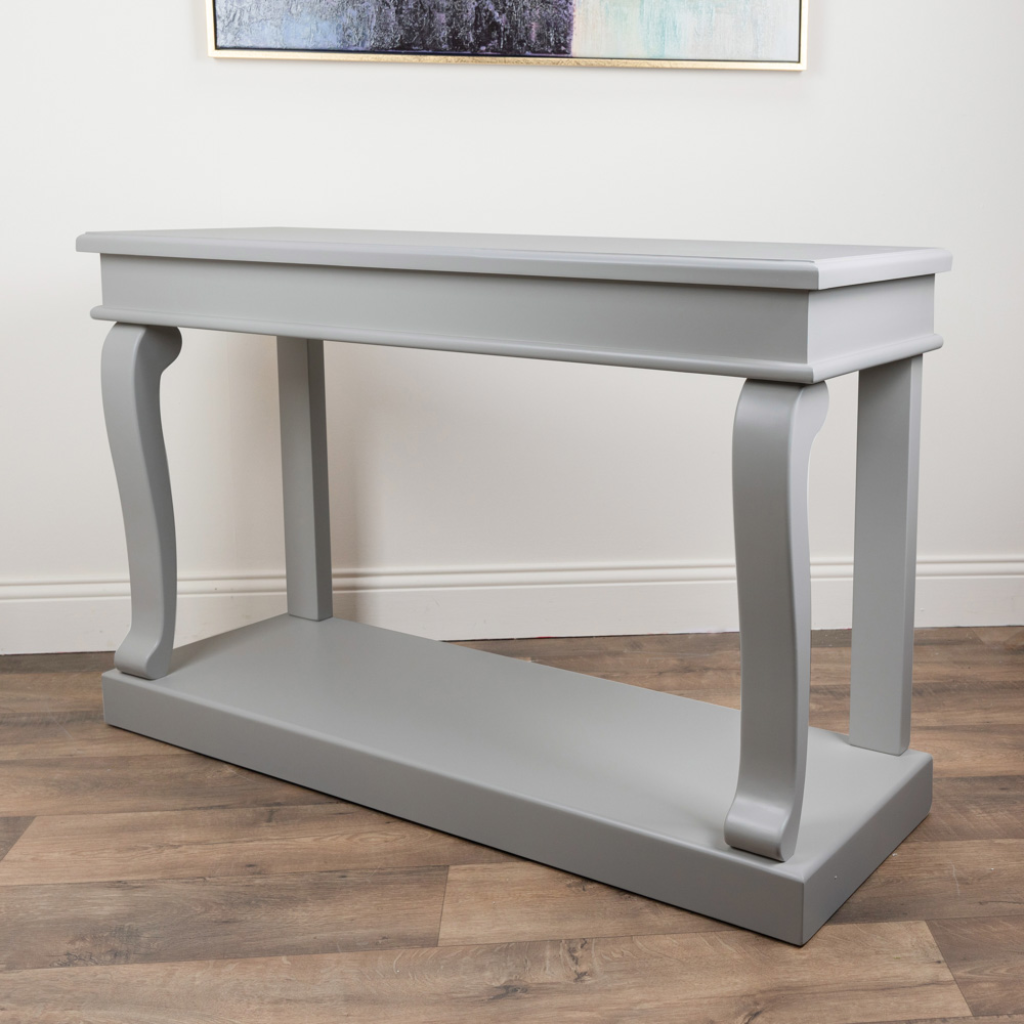 Scroll Grey 130cm Console Table TL5817 Tara Lane Mulligans of Ballaghaderreen