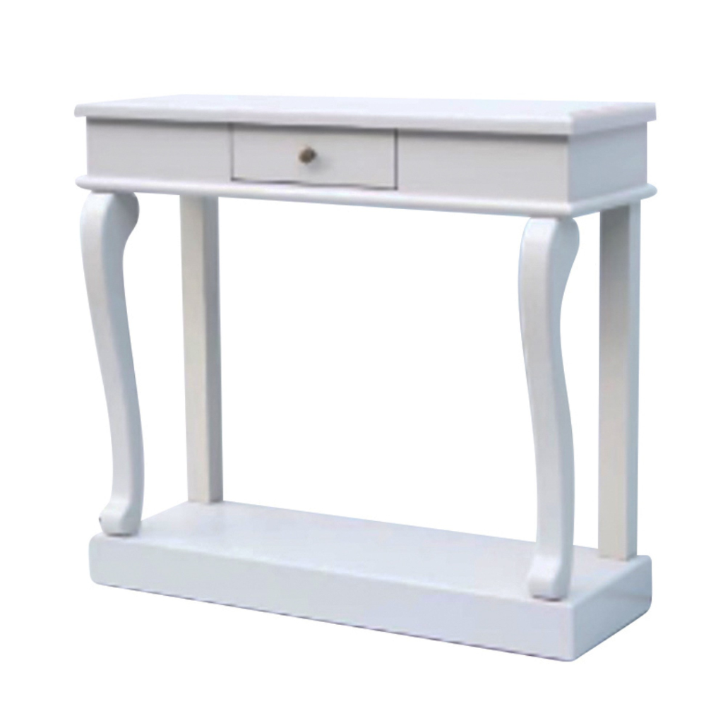 Scroll Grey 90cm Console Table with Drawer TL6496 Tara LaneMulligans of Ballaghaderreen