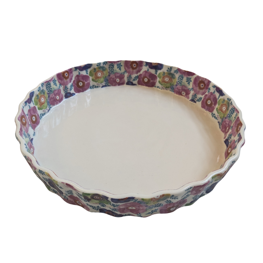 Shannonbridge Retro Floral Tart Platter SRFTP Mulligans of Ballaghaderreen